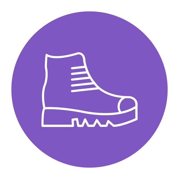 Ilustración vectorial de las botas