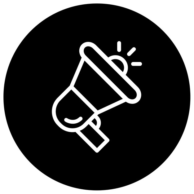 Ilustración vectorial de Bullhorn