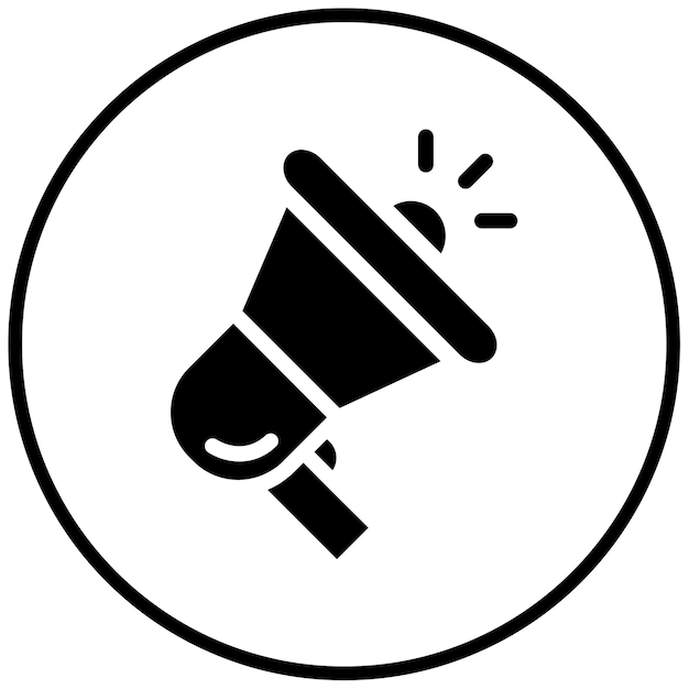 Ilustración vectorial de Bullhorn