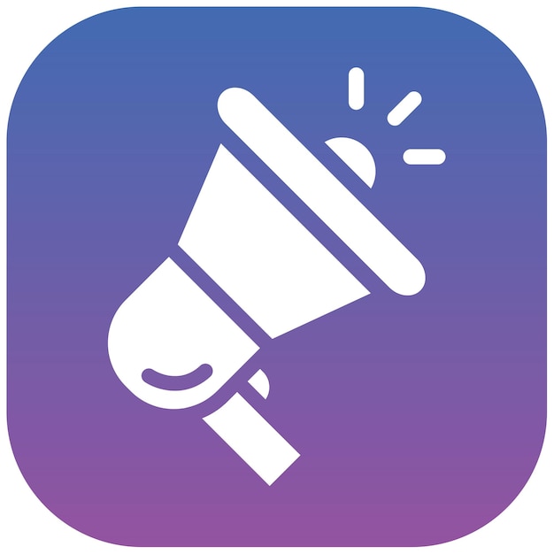 Ilustración vectorial de Bullhorn