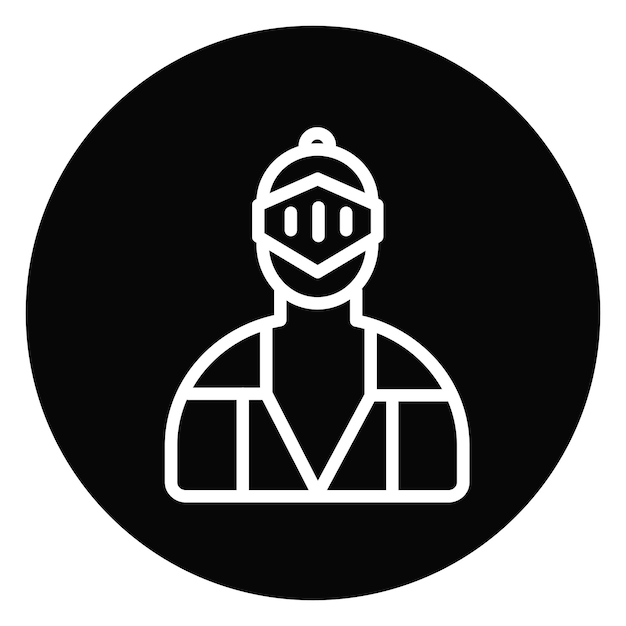 Ilustración vectorial de caballeros