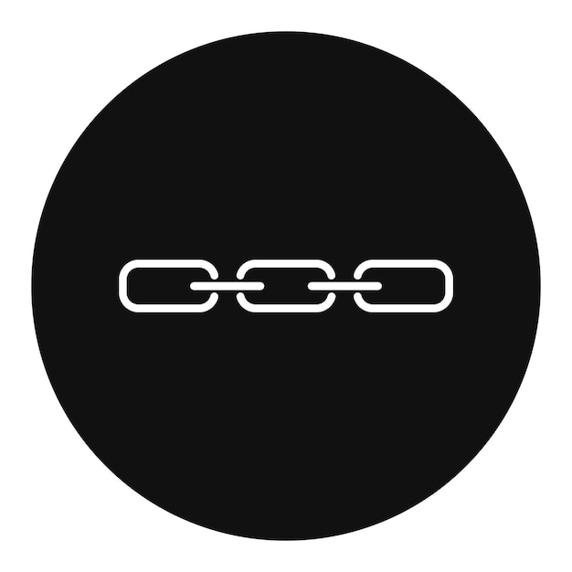Ilustración vectorial de cadenas