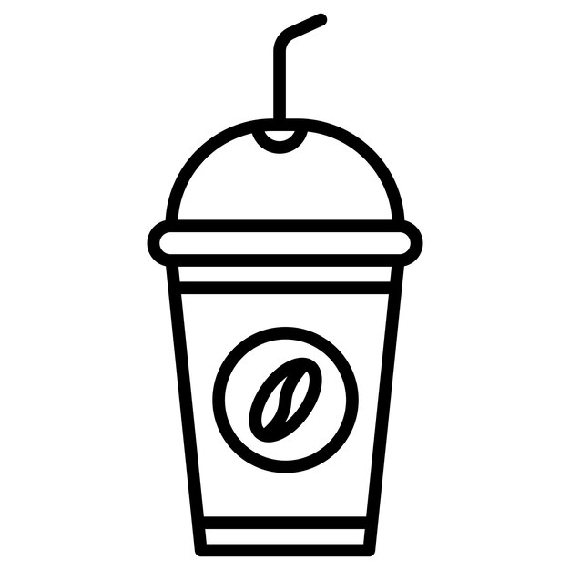 Ilustración vectorial de café para llevar