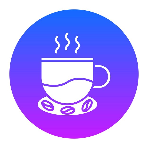 Ilustración vectorial del café
