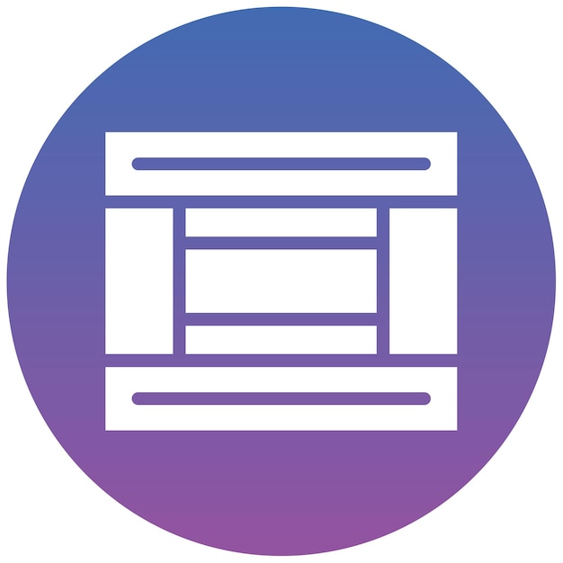 Ilustración vectorial de la caja de cajas