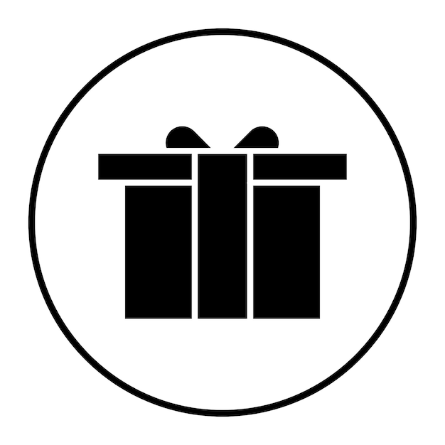 Ilustración vectorial de la caja de regalos