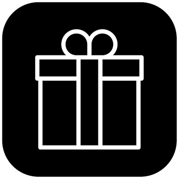 Ilustración vectorial de la caja de regalos