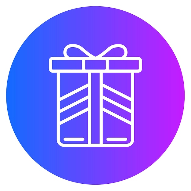 Ilustración vectorial de la caja de regalos