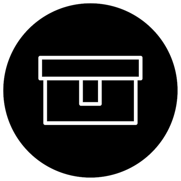 Ilustración vectorial de cajas de madera