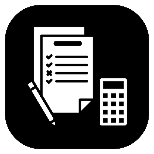 Ilustración vectorial de cálculo