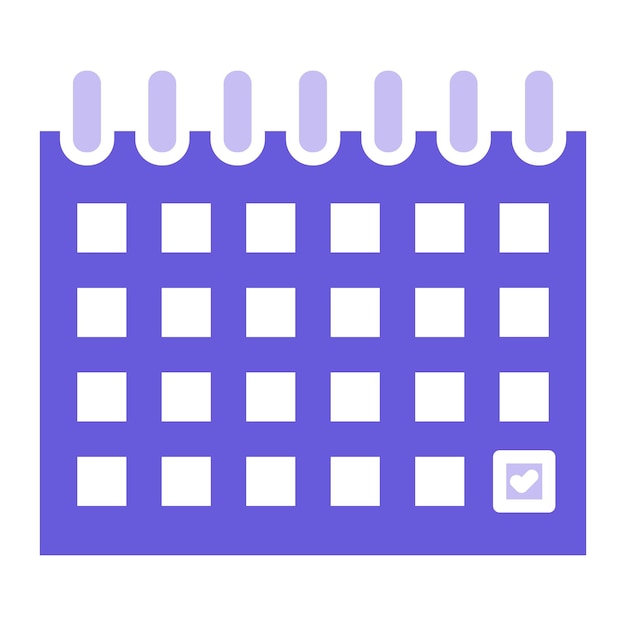 Ilustración vectorial del calendario