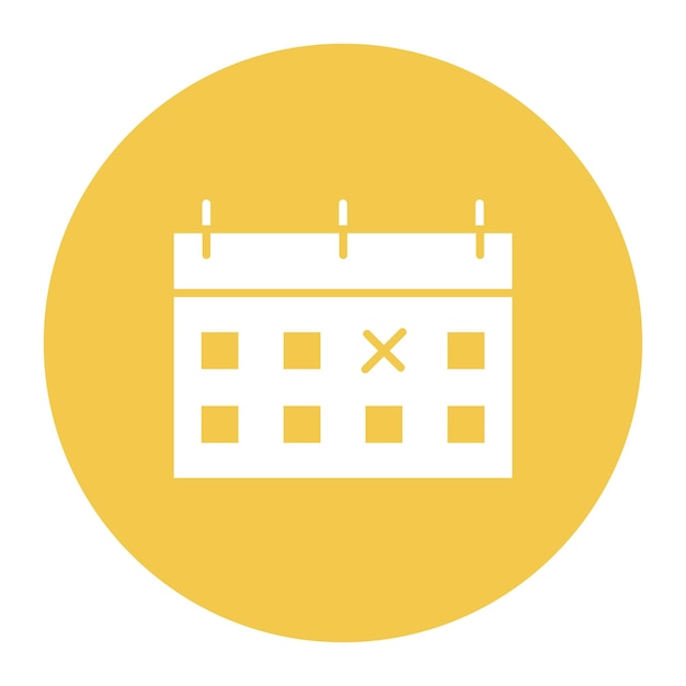 Ilustración vectorial del calendario