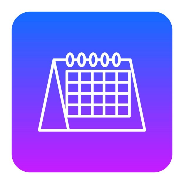 Ilustración vectorial del calendario