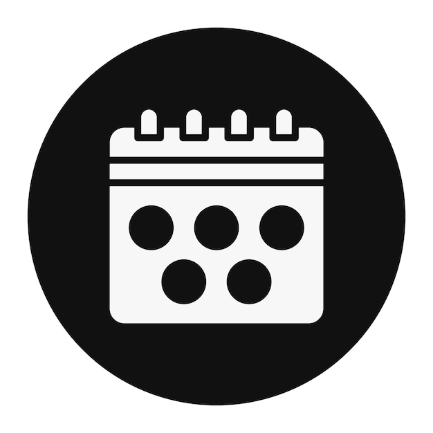 Ilustración vectorial del calendario