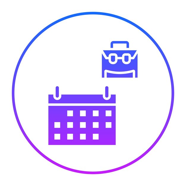 Ilustración vectorial del calendario
