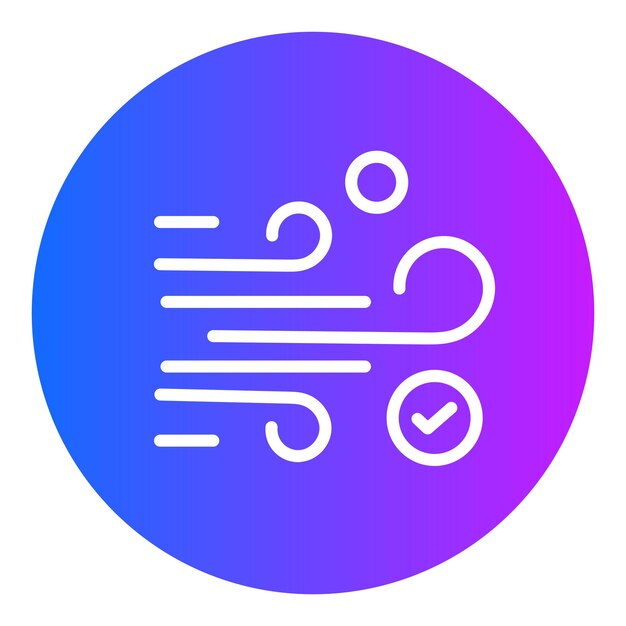 Ilustración vectorial de la calidad del aire