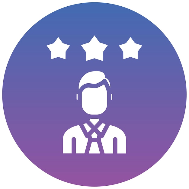 Ilustración vectorial de las calificaciones de los empleados
