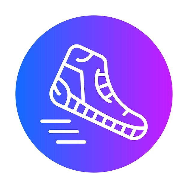 Ilustración vectorial de calzado
