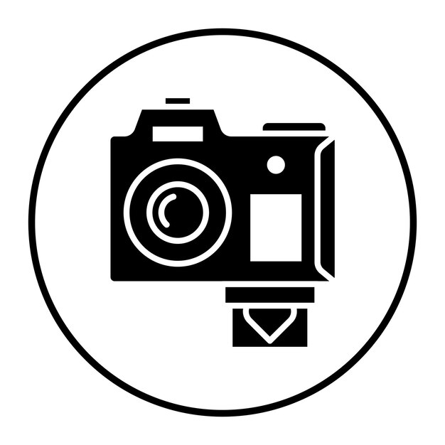 Ilustración vectorial de la cámara de bodas