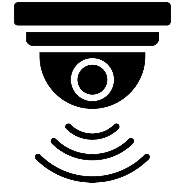 Ilustración vectorial de la cámara inteligente