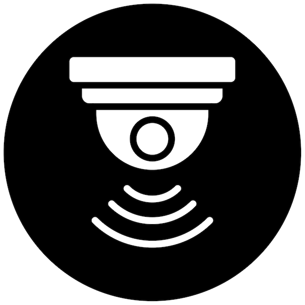 Ilustración vectorial de la cámara inteligente