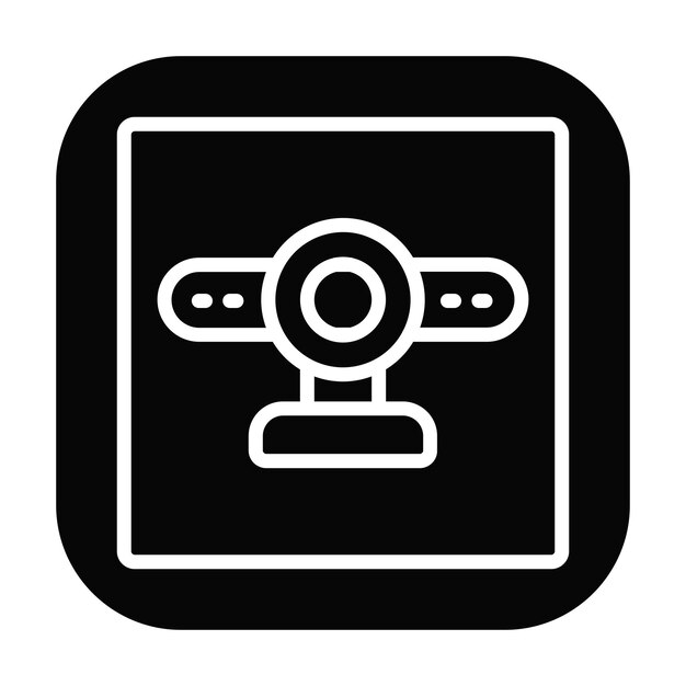 Ilustración vectorial de la cámara web