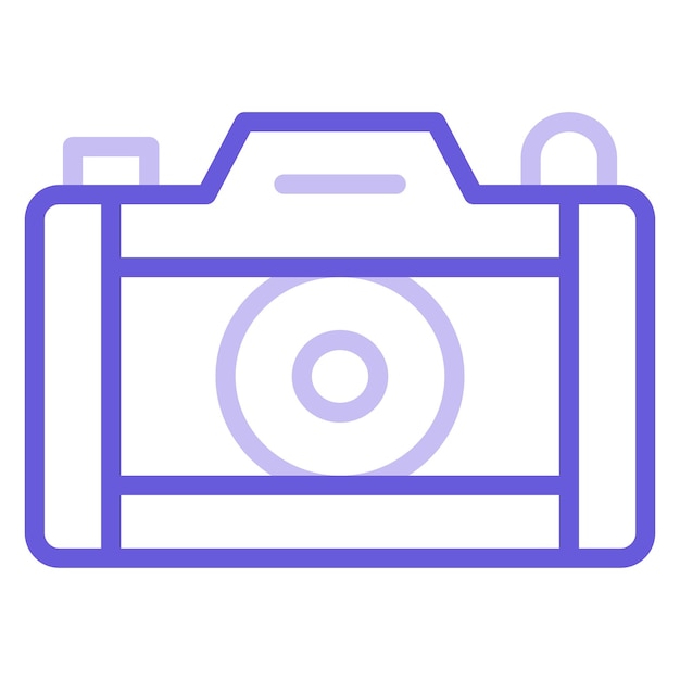 Ilustración vectorial de la cámara