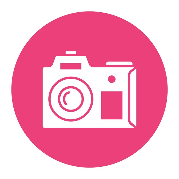 Ilustración vectorial de la cámara