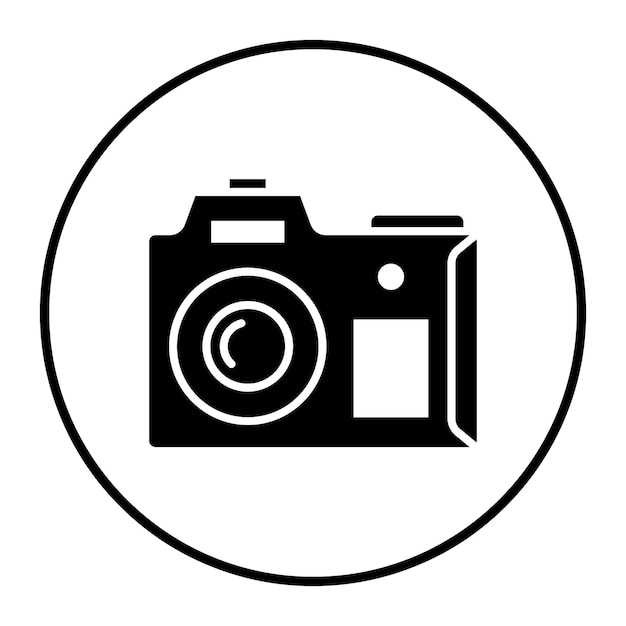 Ilustración vectorial de la cámara