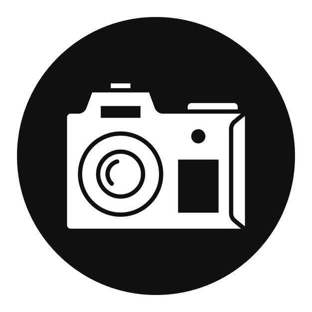 Ilustración vectorial de la cámara
