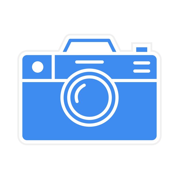 Ilustración vectorial de la cámara