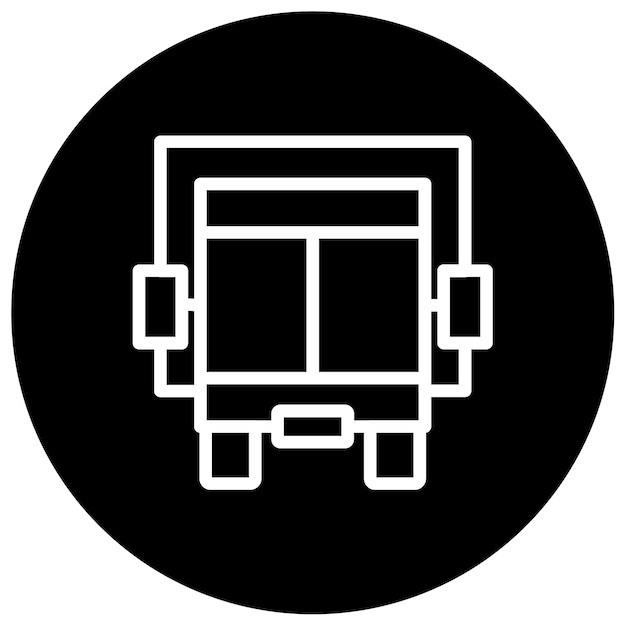 Ilustración vectorial del camión