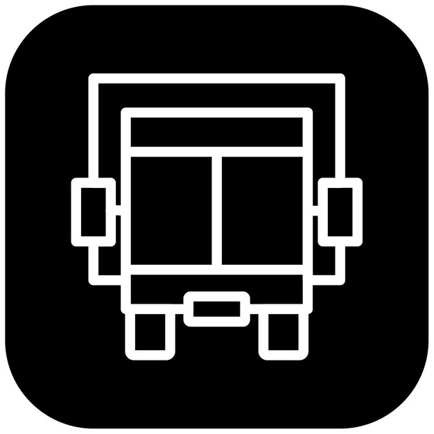 Ilustración vectorial del camión