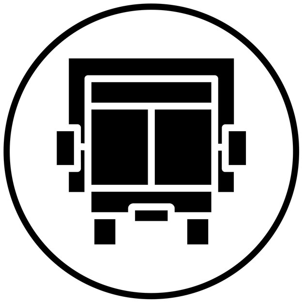 Ilustración vectorial del camión