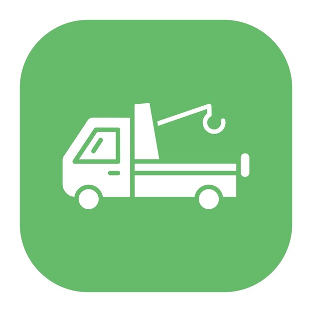 Ilustración vectorial de la camioneta