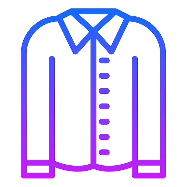 Ilustración vectorial de la camisa