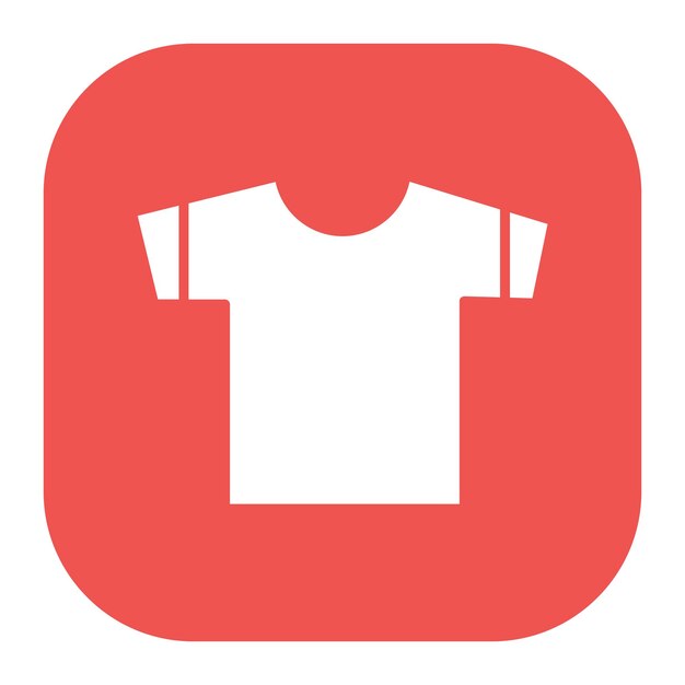 Ilustración vectorial de la camiseta