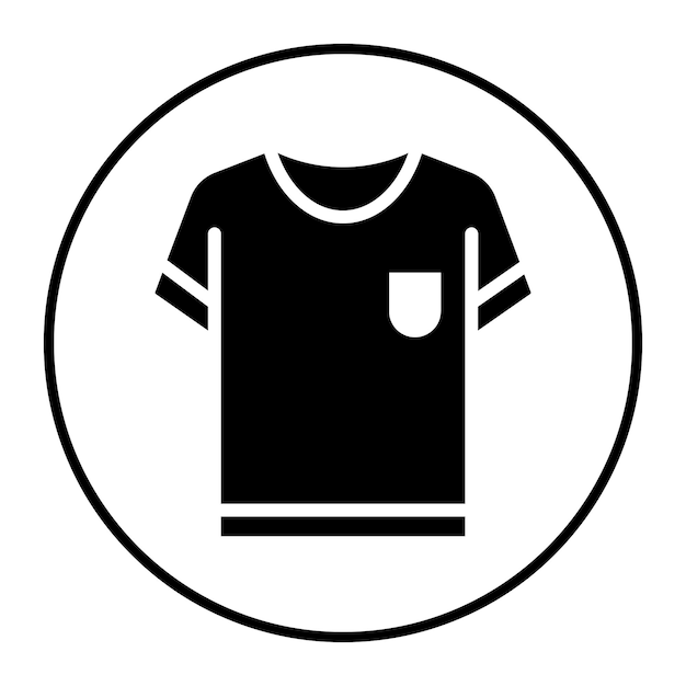 Ilustración vectorial de la camiseta