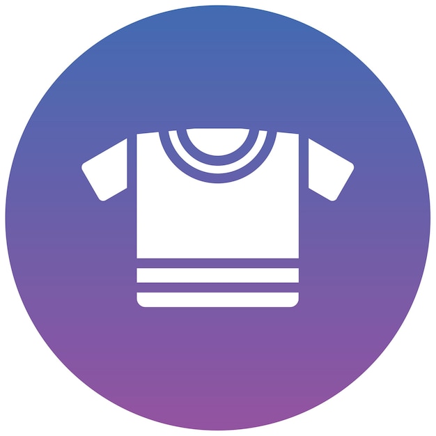 Ilustración vectorial de la camiseta