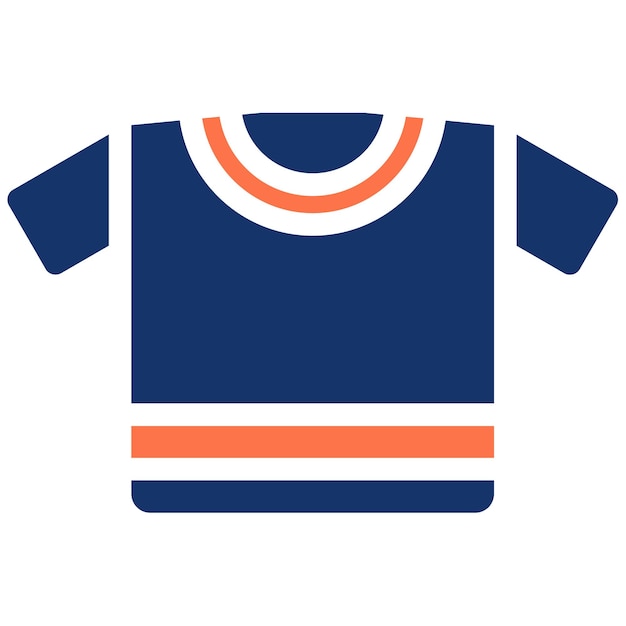 Ilustración vectorial de una camiseta