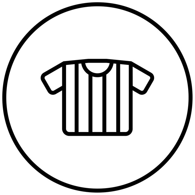 Ilustración vectorial de una camiseta