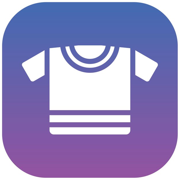 Ilustración vectorial de una camiseta