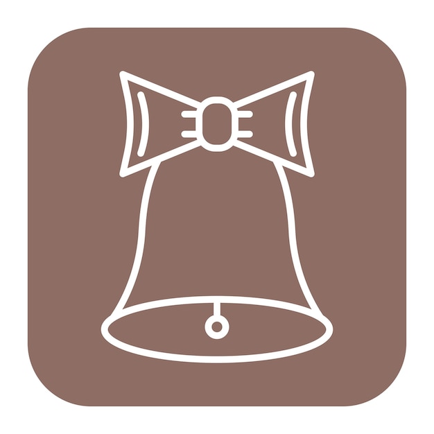Ilustración vectorial de la campana de cumpleaños