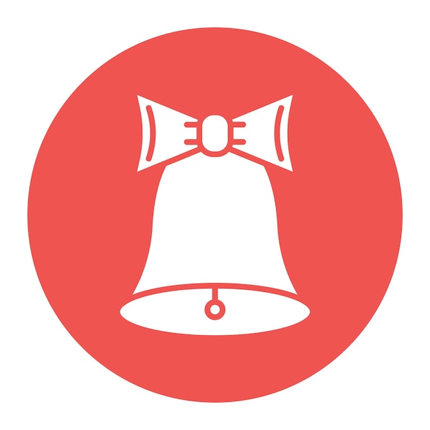 Ilustración vectorial de la campana de cumpleaños