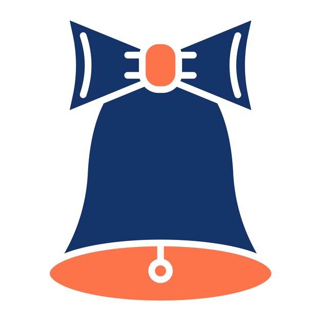 Ilustración vectorial de la campana de cumpleaños