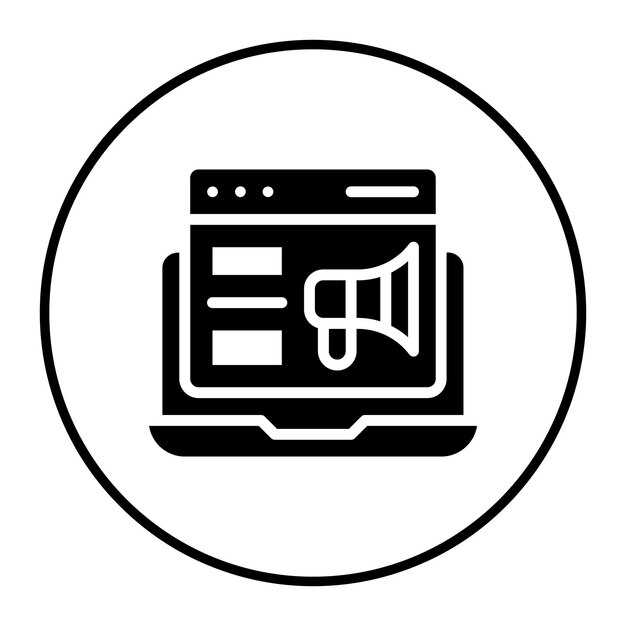 Ilustración vectorial de la campaña digital