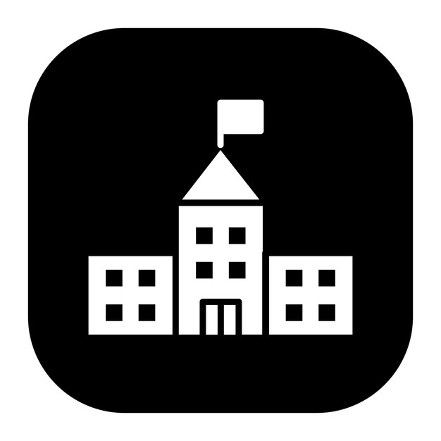 Ilustración vectorial del campus
