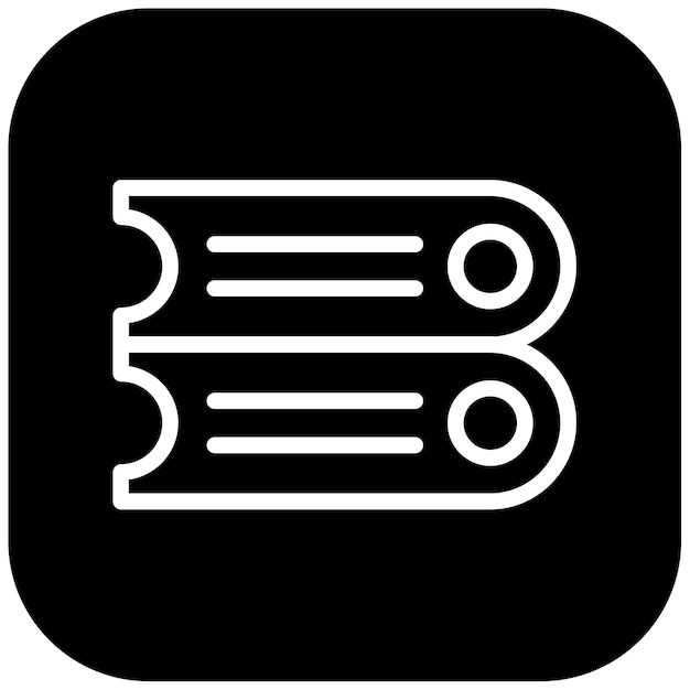 Ilustración vectorial de la caña de acero