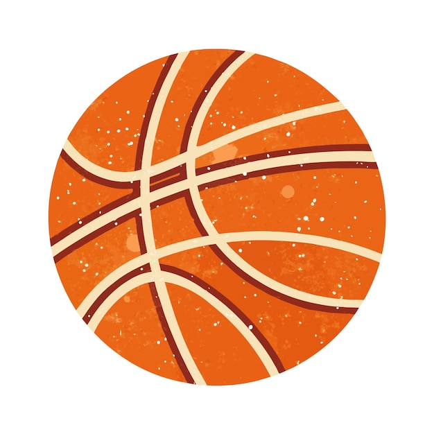 Ilustración vectorial de la canasta de baloncesto