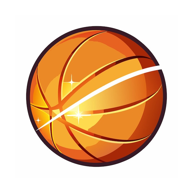 Ilustración vectorial de la canasta de baloncesto